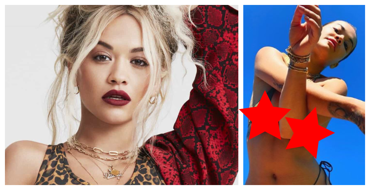 Rita Ora dá que falar em biquíni reduzido!