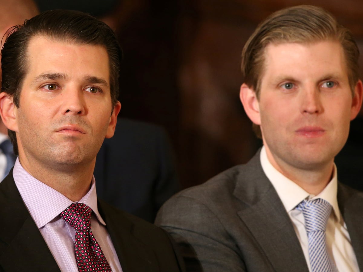 Filhos de Trump testam negativo ao covid-19 e revelam rezar pelo pais