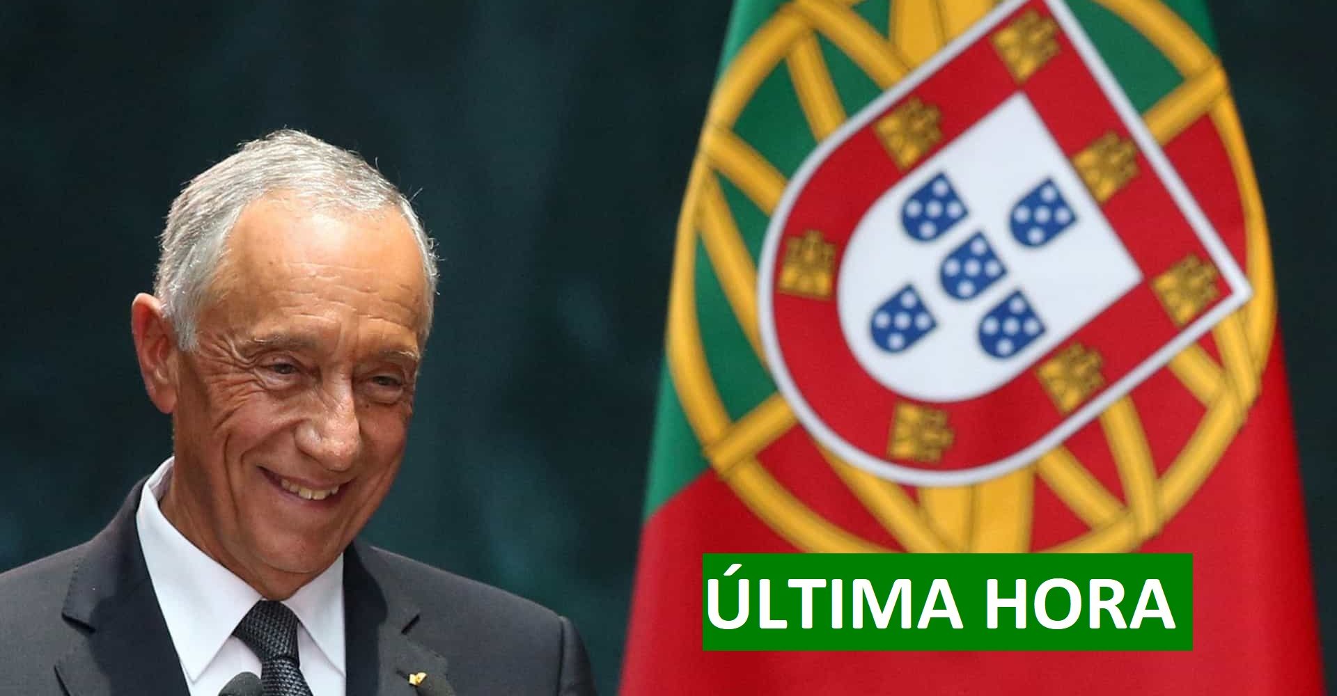 MARCELO REBELO DE SOUSA FAZ COMUNICADO AO PAÍS