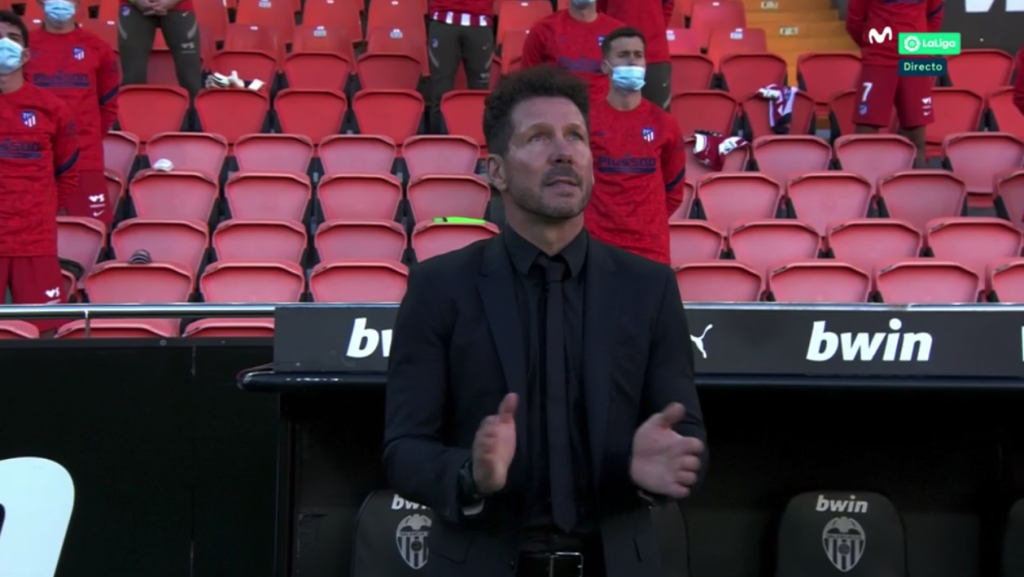Que momento de Simeone – HOMENAGEM ARREPIANTE A D10S (VÍDEO)