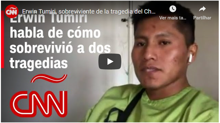 Estava no avião da Chapecoense e agora num brutal acidente de autocarro (VÍDEO)
