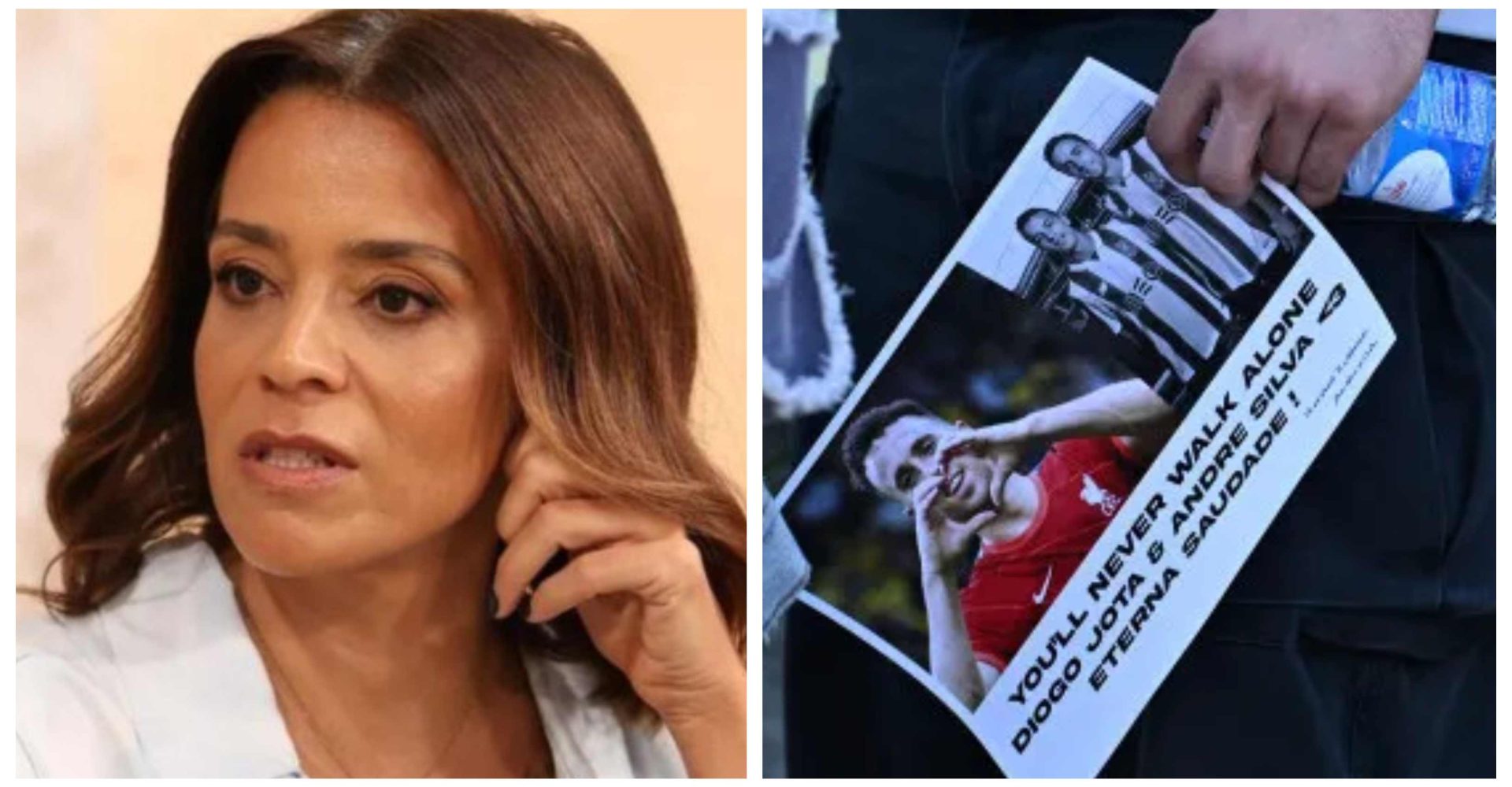 Rita Ferro Rodrigues CRITICA cobertura do funeral de Diogo Jota e André Silva