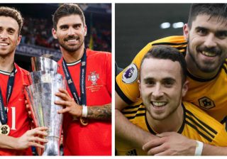 Rúben Neves despede-se de Diogo Jota com texto comovente: “Quando for à seleção vais continuar ao meu lado …”