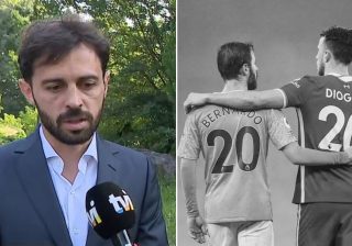 Bernardo Silva “quebra silêncio” sobre morte de Diogo Jota: “Não consigo sequer imaginar a dor da família…”