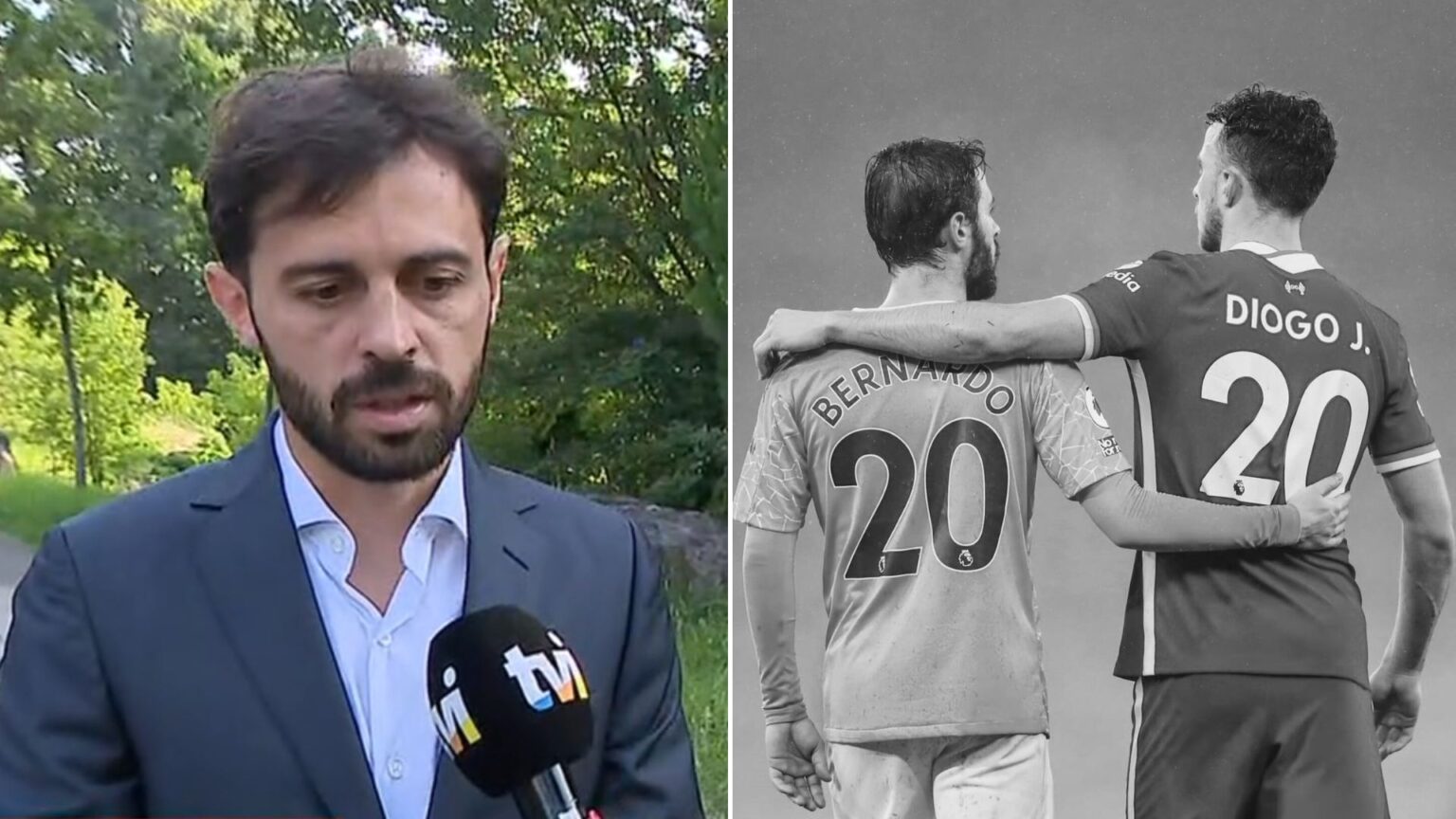 Bernardo Silva “quebra silêncio” sobre morte de Diogo Jota: “Não consigo sequer imaginar a dor da família…”